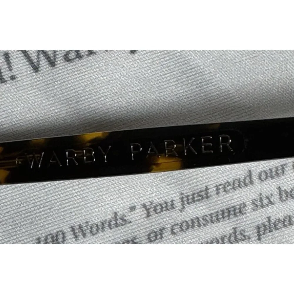 Warby Parker Durand Whiskey Tortoise‎ Prescription Eyeglasses Frames